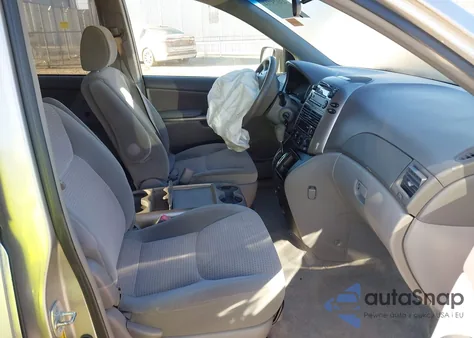 2006 Toyota Sienna Ce/Le z USA, uszkodzony, nr VIN 5TDZA23C26S510099